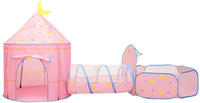 Vidaxl Spielzelt F&uuml;r Kinder Rosa 301x120x128 Cm