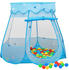 vidaXL Kinder-Spielzelt 102x102x82cm Blau (93672)