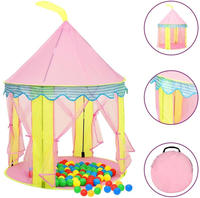 vidaXL Spielzelt f&uuml;r Kinder Rosa 100x100x127 cm