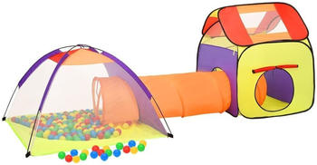 vidaXL Spielzelt für Kinder 338x123x111cm Mehrfarbig (93675)
