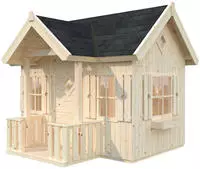 Palmako Spielhaus "Jennie 3,6 m&sup2;" mit Terrasse
