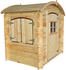 Timbela Kinderspielhaus aus Holz M505 mit Boden 112x146x145cm