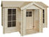 Timbela Kinderspielhaus im Villa-Design M520 mit Boden 241x178x151cm