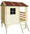Timbela Kinderspielhaus mit Leiter M501B 146x181x205cm