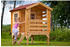 Timbela Kinderspielhaus mit Leiter M501B 146x181x205cm