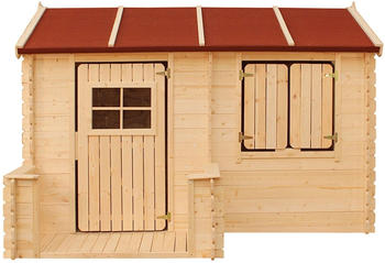 Timbela Kinderspielhaus mit Boden M503 178x241x151cm