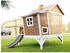 AXI Emma Spielhaus Braun - Weiß und Grauer Rutsche 193 x 349 x 227 cm (A030.108.81 )