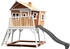 AXI Max Spielhaus Braun - Weiß mit Grauer Rutsche 193 x 432 x 288 cm (A030.150.81 )
