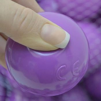 LittleTom Bällebadbälle Ø 5.5 cm 50 Stück Lila (16430) – Optimale Sicherheit für sorgenfreies Spielen