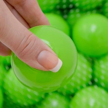 LittleTom Bällebadbälle Ø 5.5 cm 50 Stück Grün (16420) – Vielseitige Einsatzmöglichkeiten für kreatives Spielen