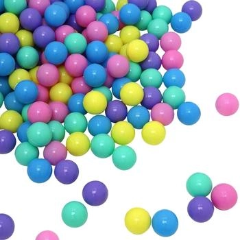 LittleTom Bälle für Bällebad 5,5cm 100 Stück Macaronfarben (17340)