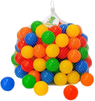 LittleTom Bällebadbälle Ø 5.5 cm 120 Stück bunt