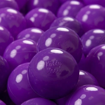 KiddyMoon 700 Kinder Bälle für Bällebad ∅ 7cm violett