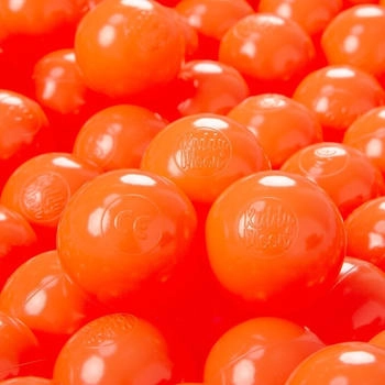 KiddyMoon 1200 Kinder Bälle für Bällebad ∅ 6cm orange