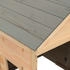 vidaXL Spielhaus mit Abschließbarer Tür und Blumentöpfen Tannenholz (93687)
