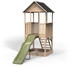 Exit Toys Panorama 500 Holzspielhaus mit Rutsche und Sandkasten 118x230.5x303 cm