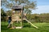 Exit Toys Panorama 500 Holzspielhaus mit Rutsche und Sandkasten 118x230.5x303 cm