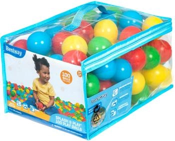 Bestway Spielbälle Splash & Play 5,85 cm 100 Stück Bunt (52648)