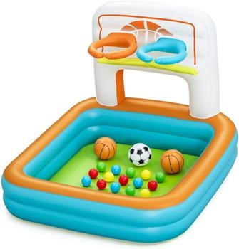 Bestway Kick 'n Swish 3-in-1-Bällebad 120 x 107 x 84 cm (52728)
