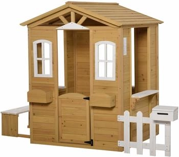 Outsunny Kinderspielhaus mit Fenster
