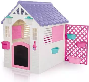 Dolu NP61196 Garden Kids Playhouse - pink