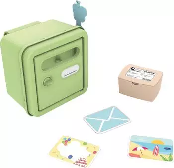 Smoby Life Spielhaus Zubeh&ouml;r Briefkasten gr&uuml;n