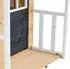 Tchibo ZWERKULES Spielhaus Holli 137x121x140cm mit Veranda grau (ZW373)