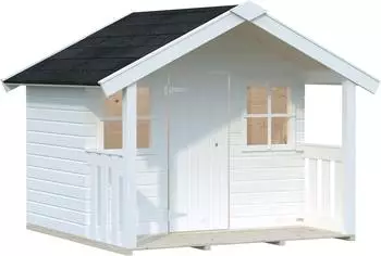 Palmako Felix Kinderspielhaus 1,9m² weiß lackiert (120687)