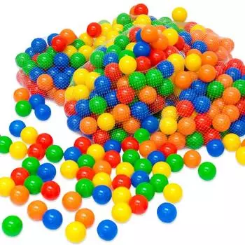 LittleTom B&auml;llebad-B&auml;lle bunt &Oslash;5,5cm, 350 St&uuml;ck (14581)