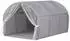 VitaliSpa Kubby Tunnelzelt grau 100x80cm mit Fenster und Netz (55817)