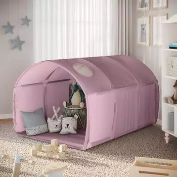 VitaliSpa Tunnelzelt Kubby rosa 100x80cm mit Fenster (55814)