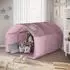 VitaliSpa Tunnelzelt Kubby rosa 100x80cm mit Fenster (55814)