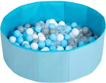 Selonis Bällebad BS-100X klappbar, rund 90x30cm, 300 Bälle ∅6cm (BS-100X)