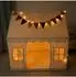 Relaxdays Kinderspielzelt Kuschelhöhle mit Lichterkette, indoor (10054501_127)