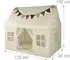 Relaxdays Kinderspielzelt Kuschelhöhle mit Lichterkette, indoor (10054501_127)