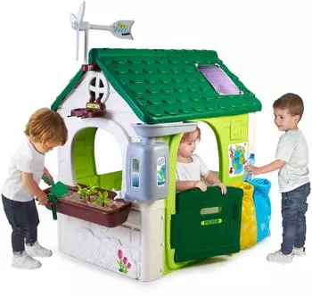 Feber Recycle House Spielhaus für Außenbereich (FEH25000)
