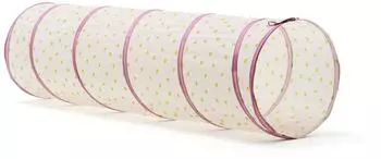 Kids Concept Spieltunnel Punkte, rosa, 180cm (1001052)