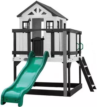 Backyard Discovery Sweetwater Heights Spielturm mit Rutsche, Sandkasten & Schaukel (B2303027)