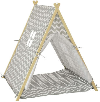 SoBuy OSS02 Play Tent striped grey