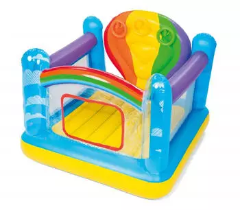 Bestway H&uuml;pfburg regenbogen