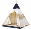 Bino 82820 - TeePee Montana Spielzelt, Tipi, Indianer Zelt, Maße:120x120x150cm,