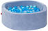 Knorrtoys Bällebad Soft Blue inkl. 300 Bälle soft blue/blue/transparent