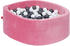 Knorrtoys Bällebad Soft Pink inkl. 300 Bälle grey/creme