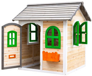 Belladoor Kinderspielhaus Melina natur/weiß/grau/orange/grün