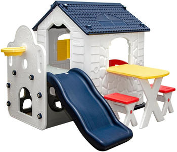 LittleTom Spielhaus mit Rutsche (KS-116)