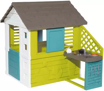 Smoby Spielhaus Pretty mit Sommerküche (810722)
