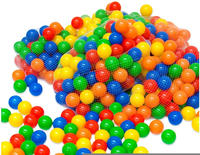 850 bunte B&auml;lle f&uuml;r B&auml;llebad 5,5cm Babyb&auml;lle Plastikb&auml;lle Baby Spielb&auml;lle