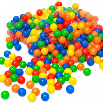 LittleTom 9000 Bunte Plastik Bällebadbälle 5,5cm (14601)