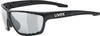 uvex Sportstyle 706 Variomatic Sportbrille (Farbe: 2201 black mat, variomatic...