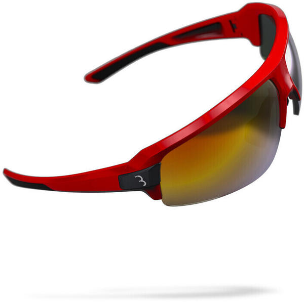 BBB Impulse Sports Glasses glossy red smoke